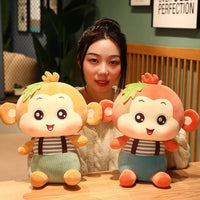 Sitting Monkey Plush Toys - Lusy Store LLC