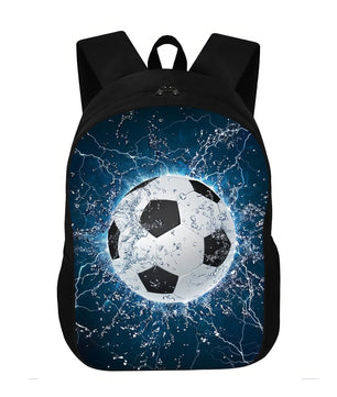 Soccer Backpack Children School Bag Large - capacity - Lusy Store LLC
