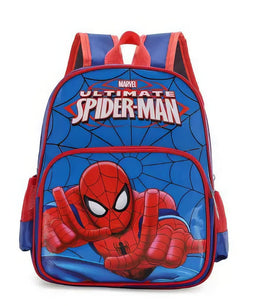 Spiderman Backpack Children 3 - 6 Years Cartoon Schoolbag Kindergarten Backpack - Lusy Store LLC