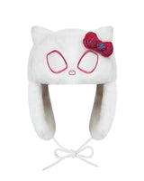 Spiderman & Gwen Stacy x Hello Kitty Fluffy Ushanka Hat - Lusy Store LLC