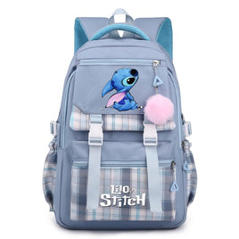 Stitch Backpack Casual School Bags Girl Boy Student Teenager Children Gift - Lusy Store LLC