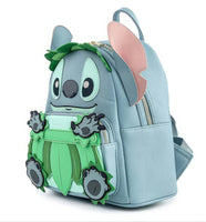 Stitch Backpack Cute Kids PU Leather Pack Travel Girls Ice Cream Stitch - Lusy Store LLC