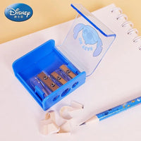 Stitch Cartoon Three - Hole Pencil Sharpener - Cute Design for Children and Students - Lusy Store LLC