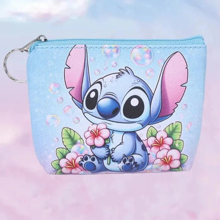 Stitch Coin Purse - Cartoon Anime Storage Bag, Mini Wallet for Kids, Ideal Christmas Gift - Lusy Store LLC