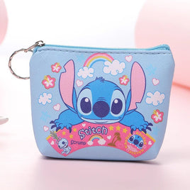 Stitch Coin Purse Cartoon Cute Anime Key Case Wallet Mini Clutch - Gifts for Kids - Lusy Store LLC