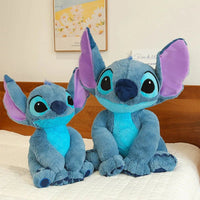 Stitch Plush Toy Doll - 60cm Anime Lilo & Stitch Sitting Stitch Cartoon Stuffed Doll - Lusy Store LLC