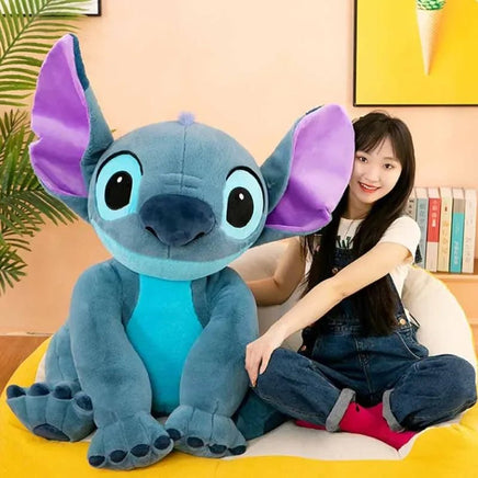 Stitch Plush Toys - 45/60cm Anime Stitch Cartoon Stuffed Dolls for Kids Comforting Pillow and Gifts - Lusy Store LLC