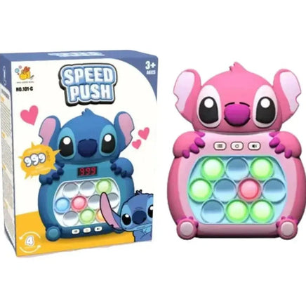 Stitch Quick Push Game Console - Upgraded Fingertip Press, Squeeze to Compete, Relieve Stress - Lusy Store LLC