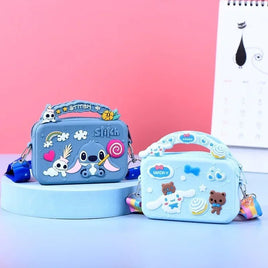 Stitch Silicone Shoulder Bag - Anime Figure Stich - Lilo & Stitch Fashion Coin Purse Gift - Lusy Store LLC