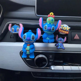 Stitch Spiderman Anime Car Perfume Holder - Cartoon Car Decor - Kid Toy Gift - Lusy Store LLC