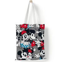 Stitch Tote Bags for Women - Canvas Handbags, Large Capacity Shopping Bags - Lusy Store LLC