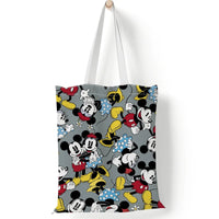 Stitch Tote Bags for Women - Canvas Handbags, Large Capacity Shopping Bags - Lusy Store LLC