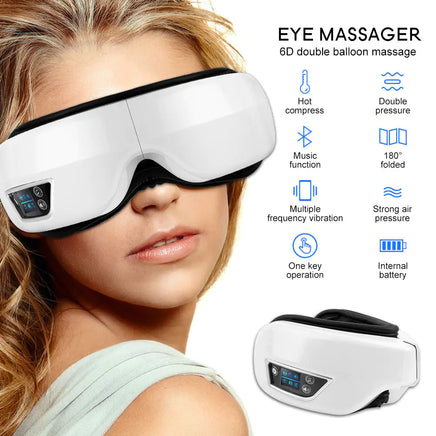 Electric Vibration Bluetooth Eye Massager - Lusy Store LLC 