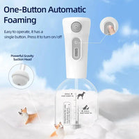 Pet Bathing Foam Dispenser Spray