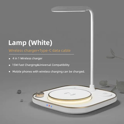 Desk Lamp 4 in 1 Fast Charger - Lusy Store LLC 