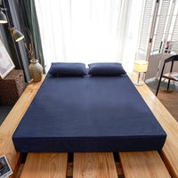 Waterproof Fitted Sheet - Single Mattress Cover with Extra Protection - Lusy Store LLC