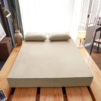 Waterproof Fitted Sheet - Single Mattress Cover with Extra Protection - Lusy Store LLC