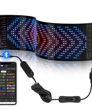 LED Matrix Pixel Panel Bluetooth - Lusy Store LLC 