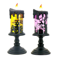 Halloween Skull Candle - Lusy Store LLC 