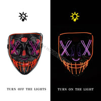 Halloween Led Mask - Lusy Store LLC 