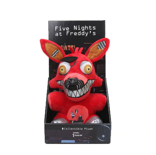 10" Nightmare Five Nights At Freddy's Freddy Bear Foxy Chica Bonnie Plush Toys Doll - Lusy Store