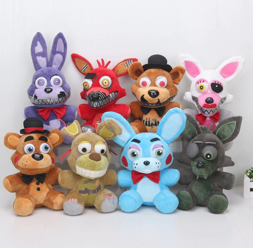 25cm Five Nights At Freddy's FNAF Location Stuffed Doll Cupcake Freddy Fazbear Plush Toys - Lusy Store