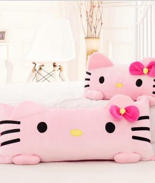 60cm Super Cute Pink Hello Kitty Plush Pillow Nap Cushion Stuffed Soft Gift - Lusy Store