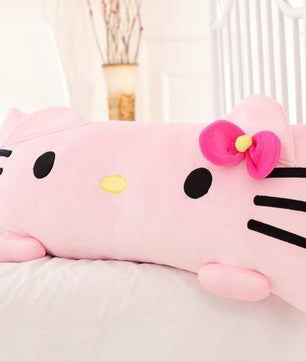 60cm Super Cute Pink Hello Kitty Plush Pillow Nap Cushion Stuffed Soft Gift - Lusy Store