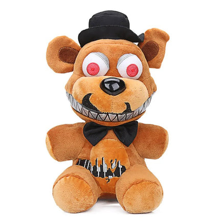 shopeeNo.1▫❈45CM Big Size FNAF five night at freddy's plush toys Freddy  Fazbear Mangle Foxy bonnie c