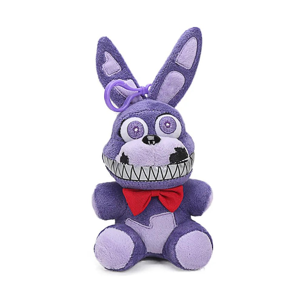 18cm FNAF Purple Plush Nightmare Bonnie Plush Toys Five Nights at