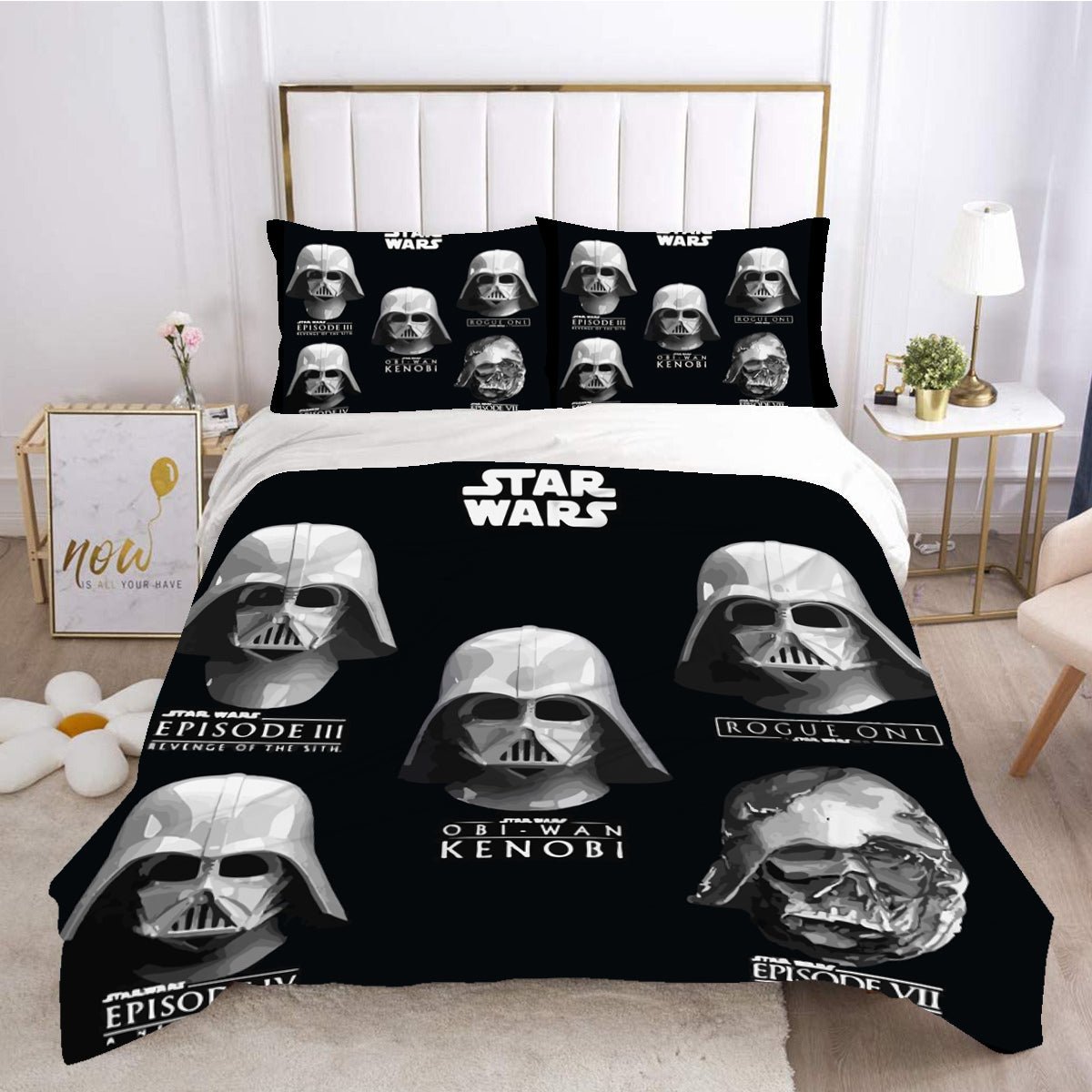 Star Wars Black Darth Vader Cushion