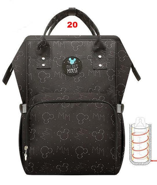 Disney Diaper Bag Backpack USB Bottle Insulation - Lusy Store