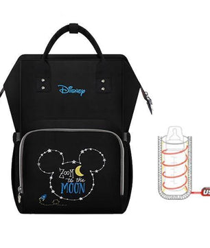 Disney Water-proof USB Heating Diaper Bag Toddler Backpack Cartoon Large Capacity - Lusy Store