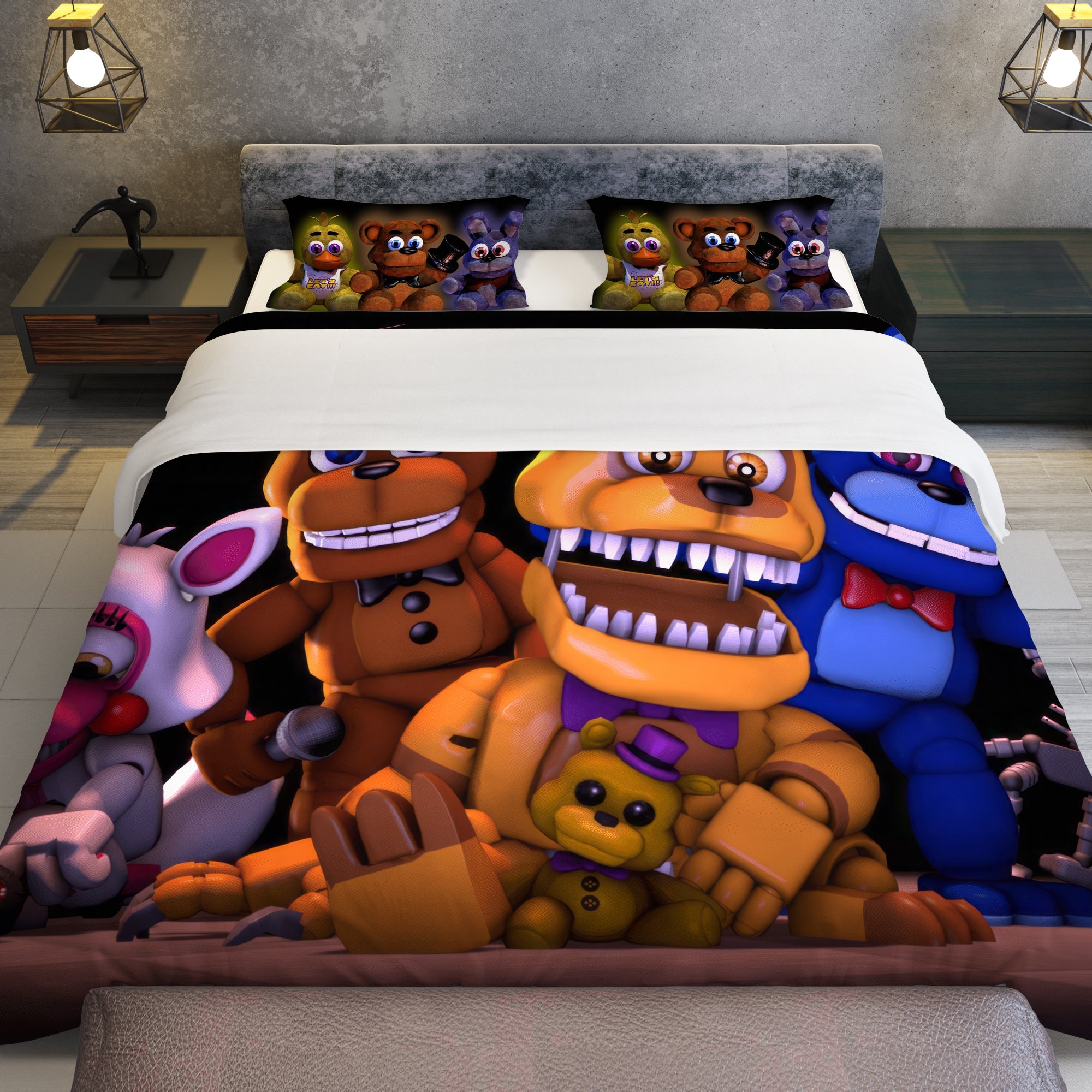 Five Nights at Freddy's Bedding Set Duvet Covers Bed Sets