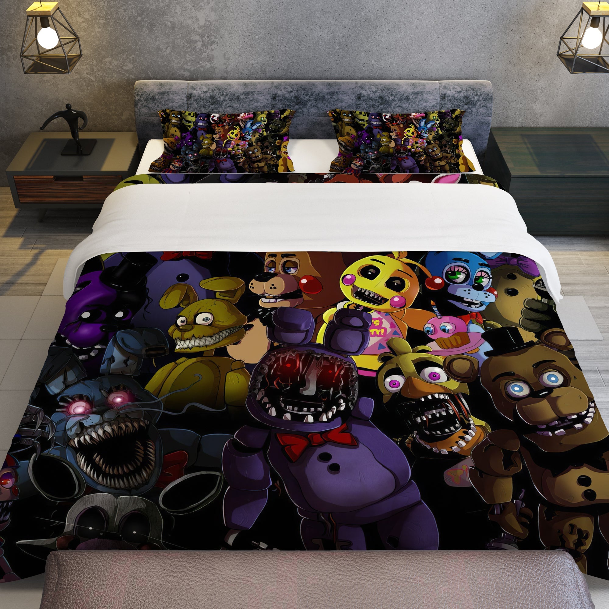 Withered Bonnie Bedding Set Five Nights At Freddy's Bedding Sheet Gifts