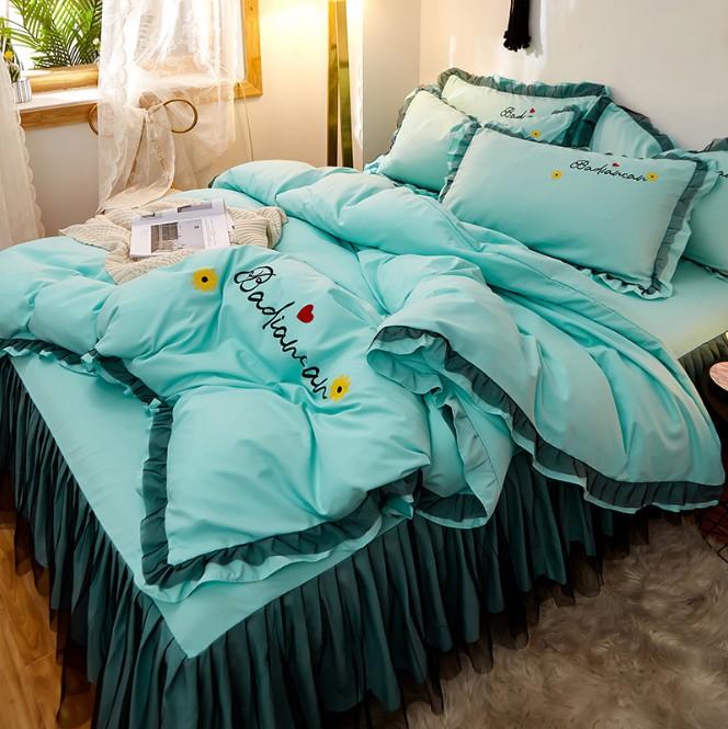 Blue girls outlet bedding