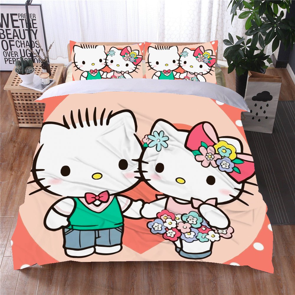 Sheets Hello Kitty Bedding Sets  Hello Kitty Queen Size Bedding