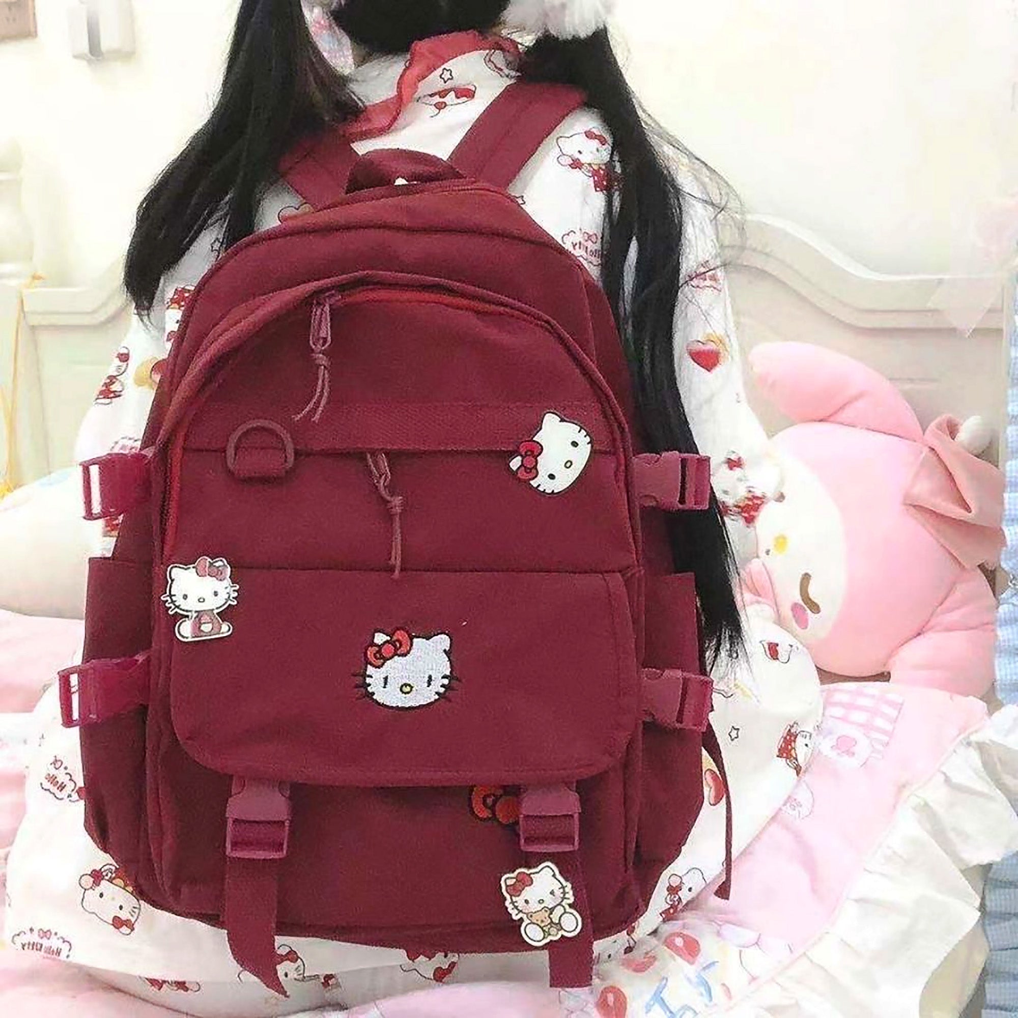 Stitch Backpack Girl Kids Teenagers Cute Backpacks for School B84