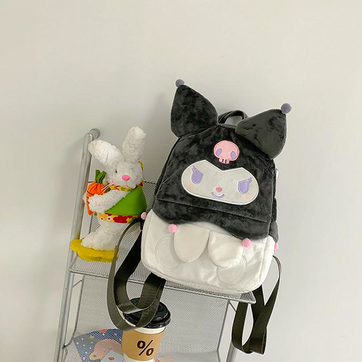 Kawaii Hello Kitty Plush Shoulder Bag - Kuru Store
