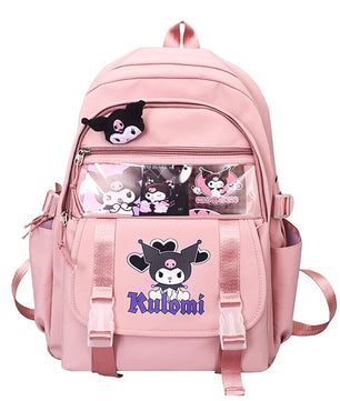 Hello Kitty Backpack Kawaii Sanrio Cinnamoroll Kuromi Backpack Children Stationery Gift C94 - Lusy Store