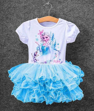 Hello Kitty Girls Dresses Summer Cartoon Wings Tutu Dress For Girls Kids - Lusy Store