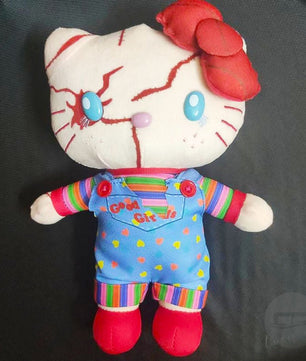 Hello Kitty Halloween Plush Chucky Zombie Bear Sanrio Limited Edition Gifts HL40 - Lusy Store LLC