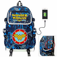 Marvel Backpacks Super Backpack USB Charging Backpacks for School B79 - Lusy Store