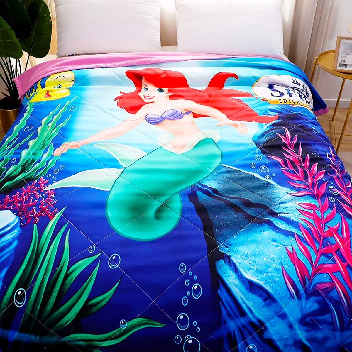 Mermaids Bed Comforter Bedspreads Coverlet Cute Bedroom D612| Lusy ...