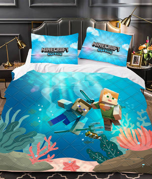 Mine Craft Bedding LS916 - Lusy Store