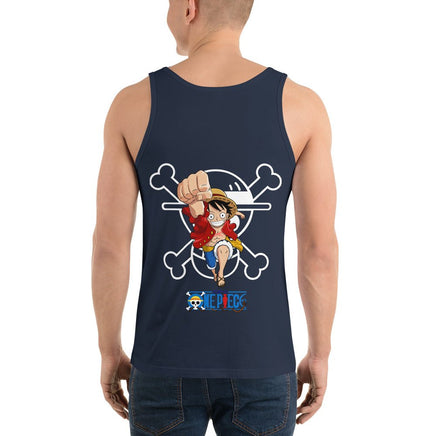 One Piece mens tank top cotton with the right amount of stretch - Lusy Store LLC