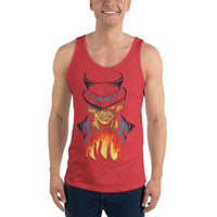 One Piece mens tank top Trafalgar Law cotton - Lusy Store LLC