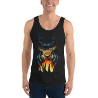 One Piece mens tank top Trafalgar Law cotton - Lusy Store LLC