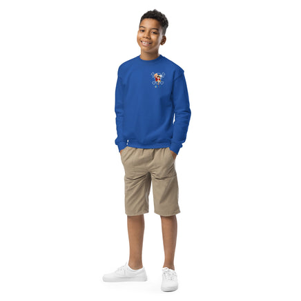 One Piece sweatshirt youth crewneck soft fleece cozy and cool - Lusy Store LLC