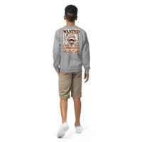 One Piece sweatshirt youth crewneck soft fleece cozy and cool - Lusy Store LLC